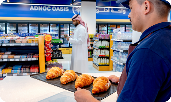 Freshly Baked Croissants